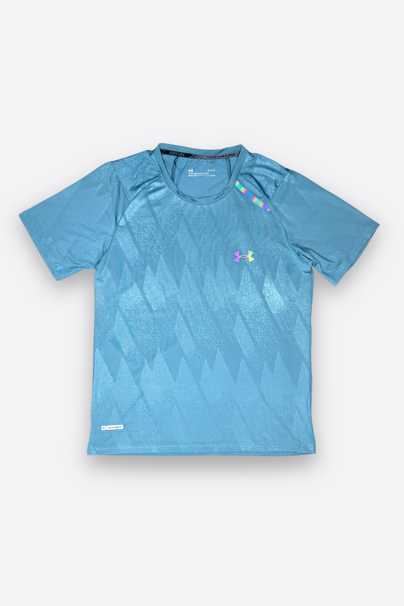 Under Armour ELITE TEE - GREEN BLUE