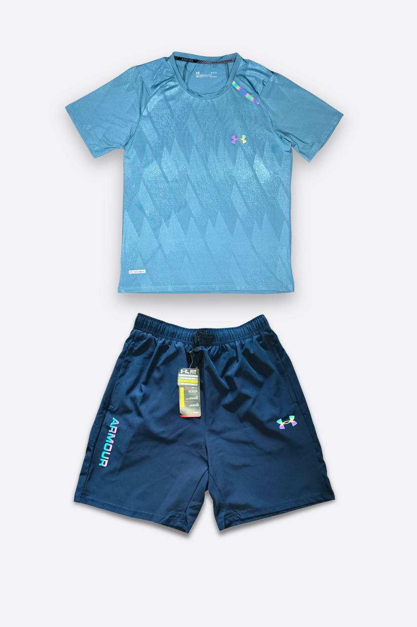 Under Armour ELITE SET - GREEN BLUE