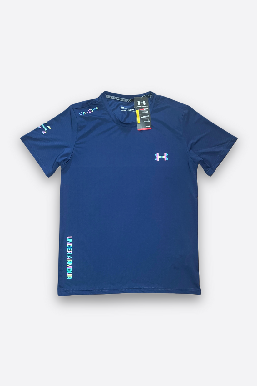 Under Armour ESSENTIAL TEE - NAVY BLUE