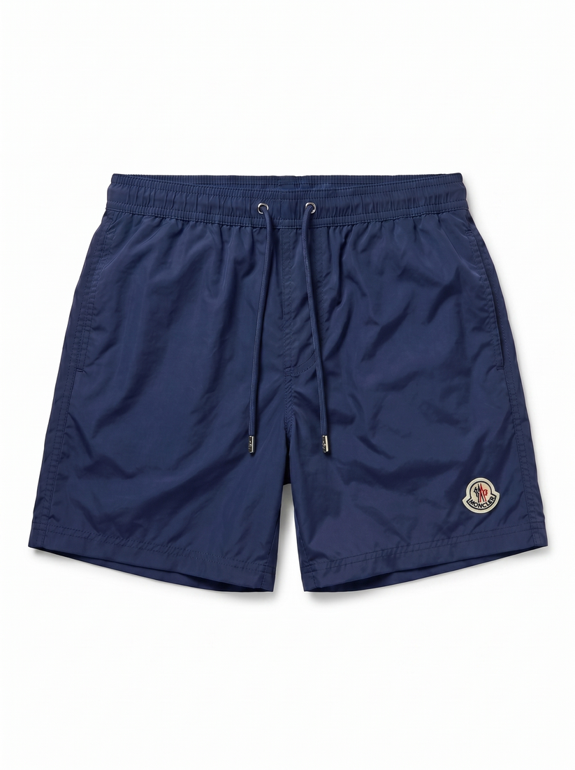 Moncler Swimshort Navy Blauw