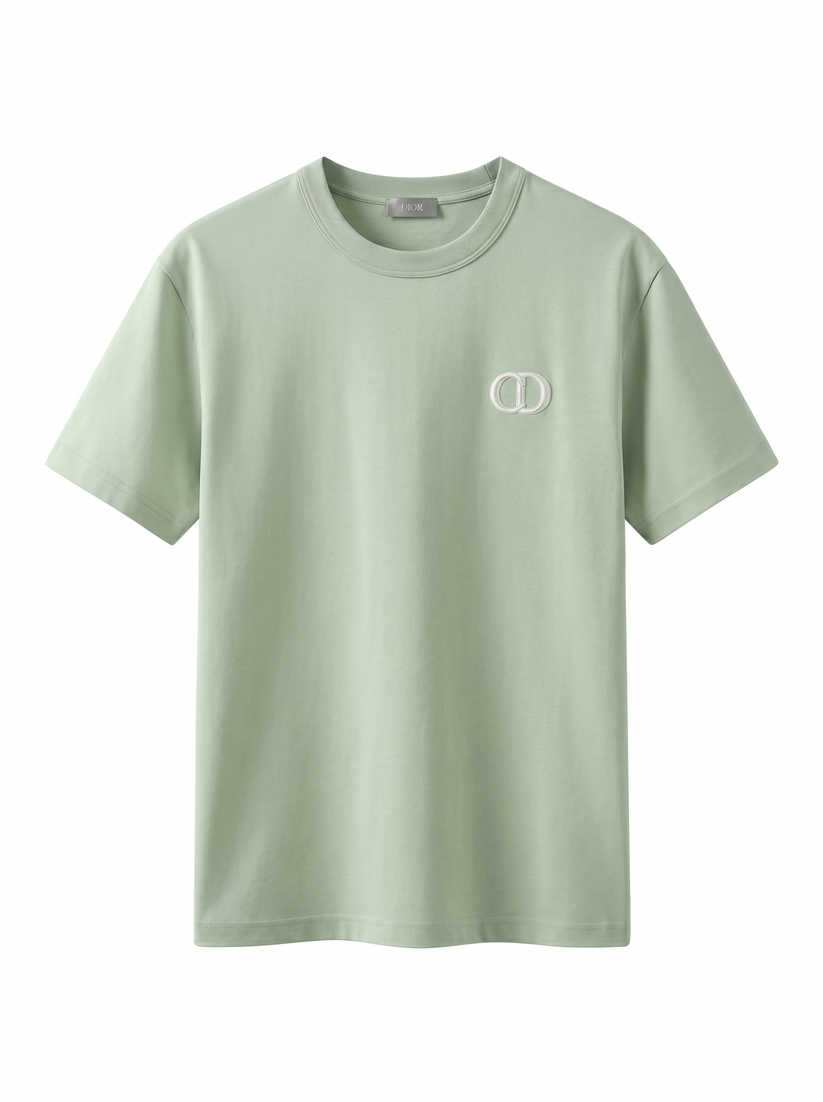 Christian Dior Logo Patch Mint Green