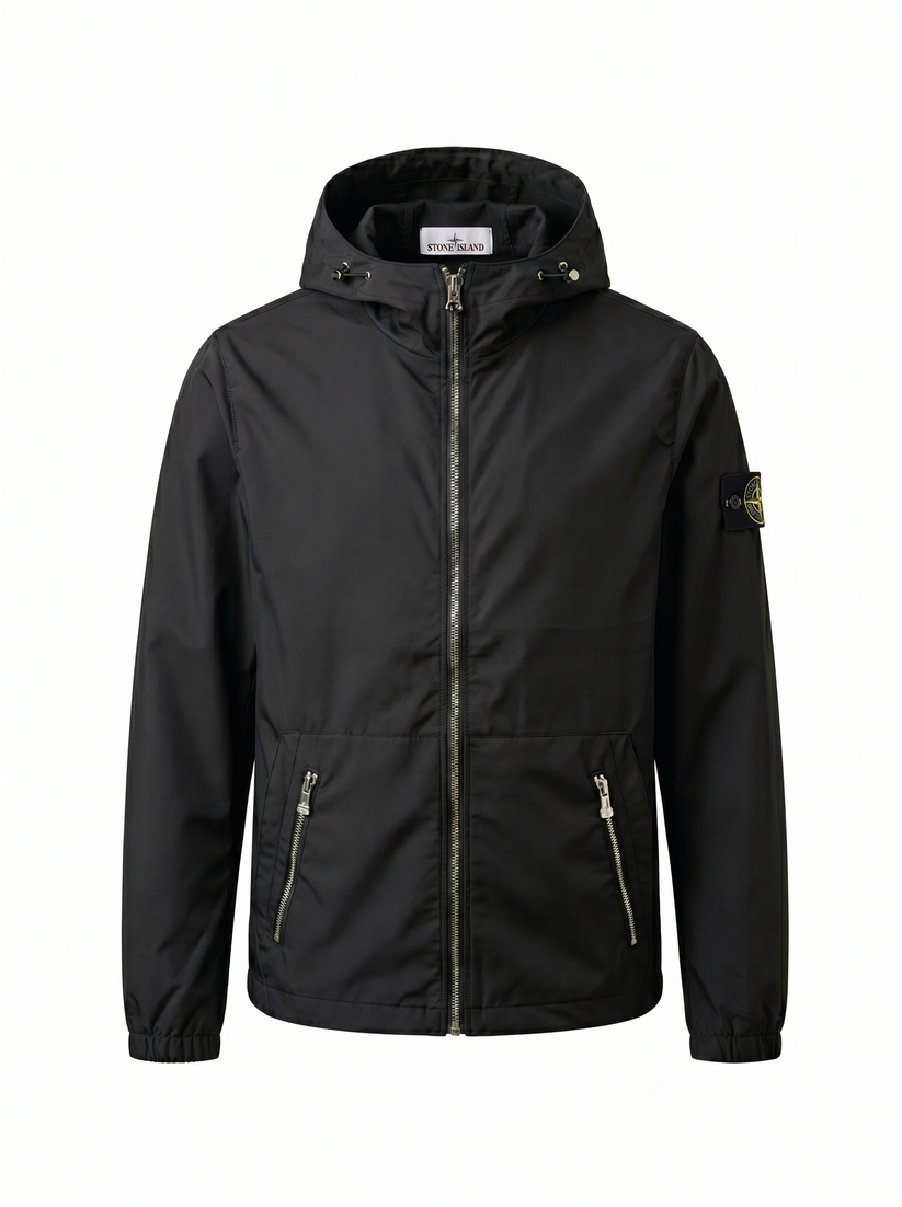 Stone Island Windbreaker Black